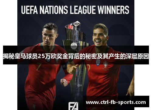 揭秘皇马球员25万欧奖金背后的秘密及其产生的深层原因